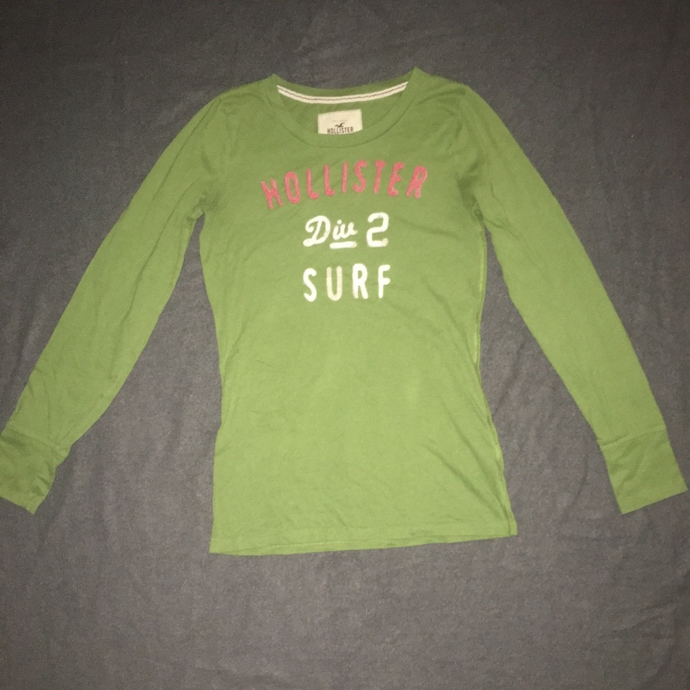 Hollister Green Comfy Long Sleeve